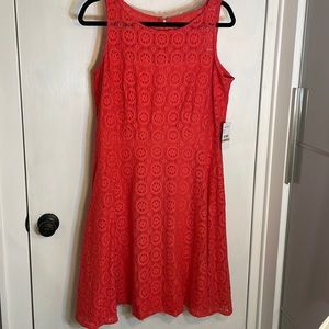NWT Nine West Fit and Flare Dress- size 12